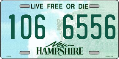 NH license plate 1066556