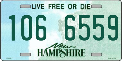 NH license plate 1066559