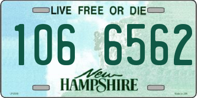 NH license plate 1066562
