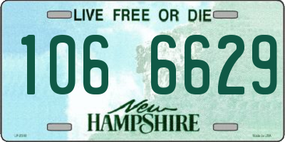 NH license plate 1066629