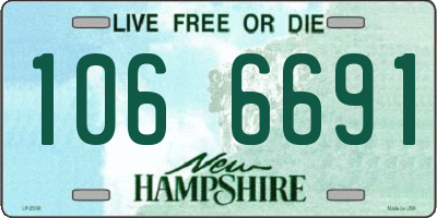 NH license plate 1066691