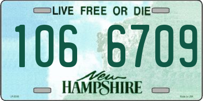 NH license plate 1066709