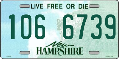 NH license plate 1066739