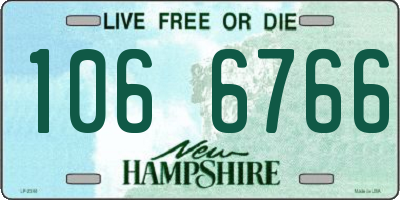 NH license plate 1066766