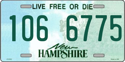 NH license plate 1066775