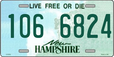 NH license plate 1066824