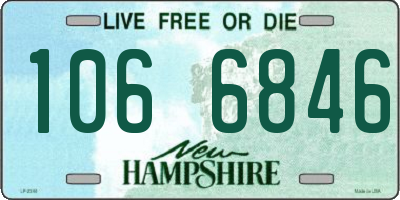 NH license plate 1066846