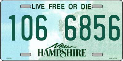 NH license plate 1066856
