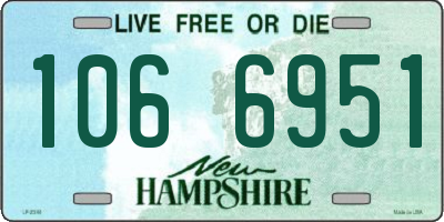 NH license plate 1066951
