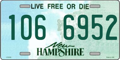 NH license plate 1066952