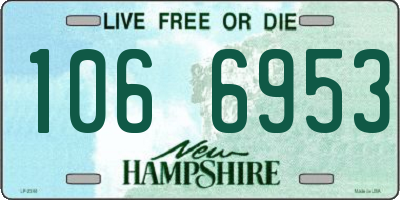 NH license plate 1066953