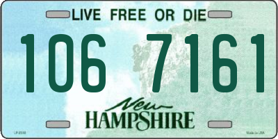 NH license plate 1067161
