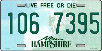 NH license plate 1067395