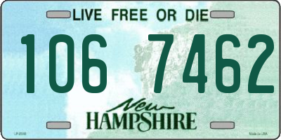 NH license plate 1067462