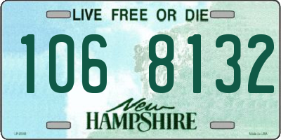 NH license plate 1068132