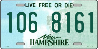 NH license plate 1068161