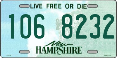 NH license plate 1068232