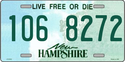 NH license plate 1068272