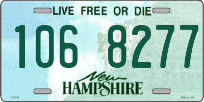 NH license plate 1068277
