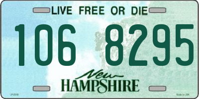 NH license plate 1068295