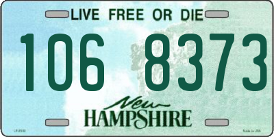 NH license plate 1068373
