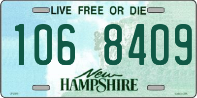 NH license plate 1068409