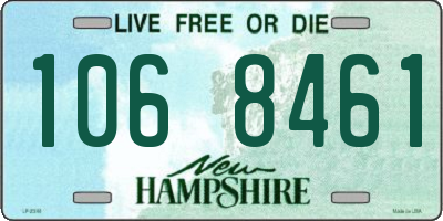 NH license plate 1068461