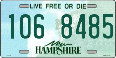 NH license plate 1068485