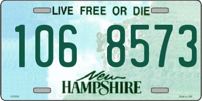 NH license plate 1068573