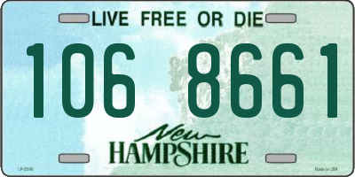NH license plate 1068661