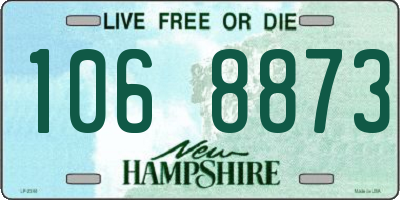 NH license plate 1068873