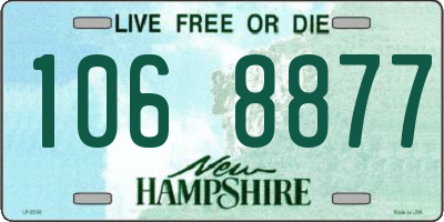 NH license plate 1068877