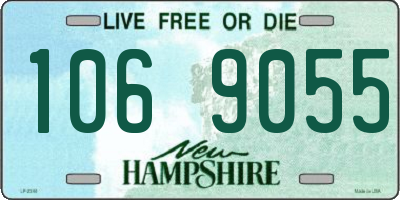 NH license plate 1069055