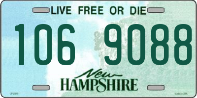 NH license plate 1069088