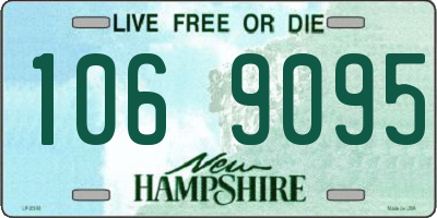 NH license plate 1069095