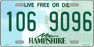 NH license plate 1069096