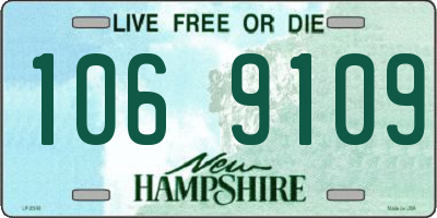 NH license plate 1069109