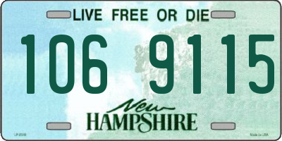 NH license plate 1069115