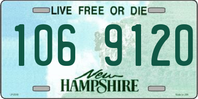 NH license plate 1069120