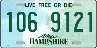 NH license plate 1069121