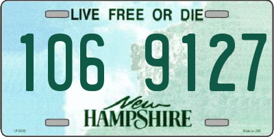 NH license plate 1069127