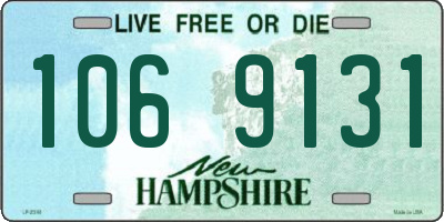 NH license plate 1069131