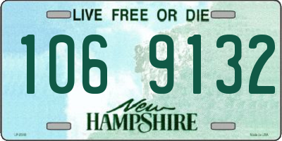 NH license plate 1069132