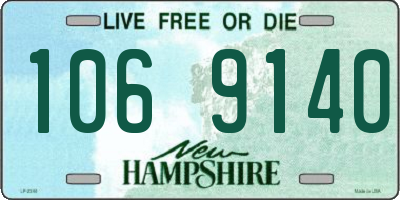 NH license plate 1069140