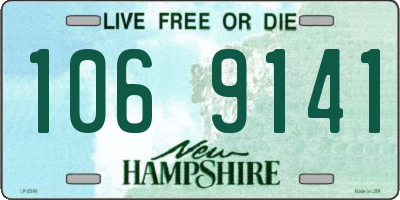NH license plate 1069141