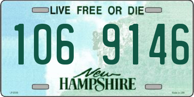 NH license plate 1069146