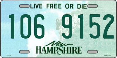 NH license plate 1069152