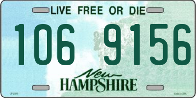NH license plate 1069156