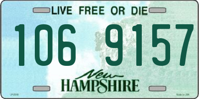 NH license plate 1069157