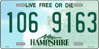 NH license plate 1069163
